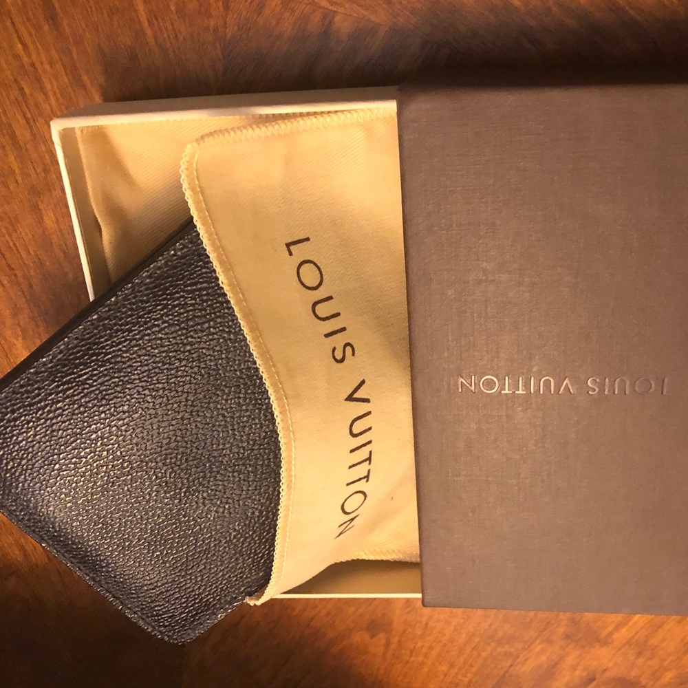 Men’s Damier Graphite leather wallet